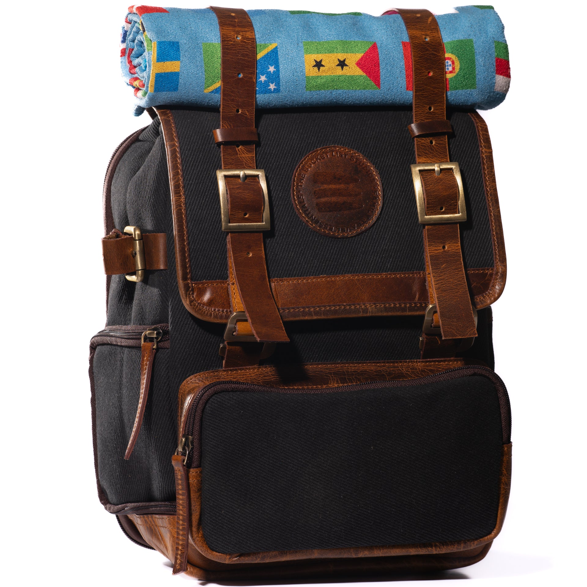 black canvas mini backpack The Bucket List Backpack