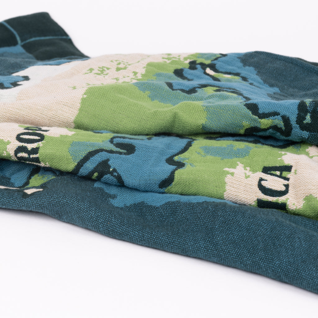 World Map Blanket