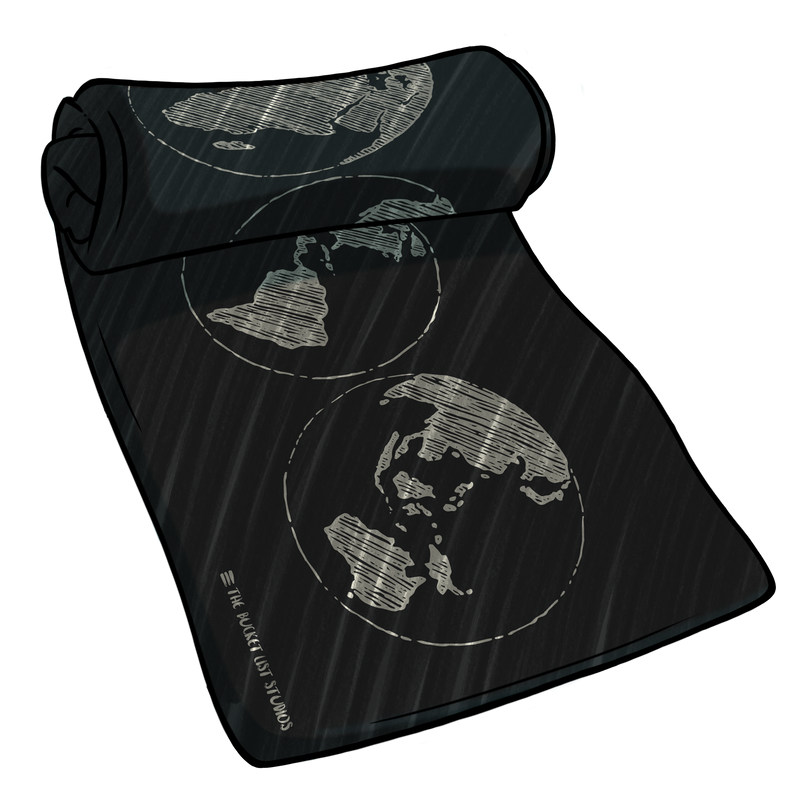 Cozy Rolltop Blanket Global The Bucket List Studios