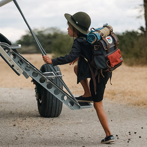 The Bucket List Backpack Mini - Navy