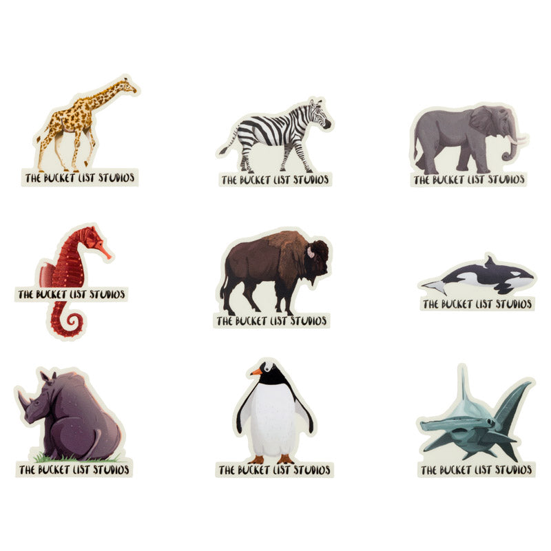 Wildebees Sticker Wildlife Stickers – The Bucket List Studios