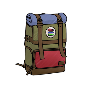 The Bucket List Backpack Mini - Olive