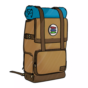 The Bucket List Backpack - Tan
